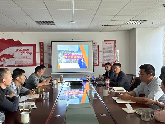 百時得公司2023年安全生產(chǎn)專題培訓圓滿完成